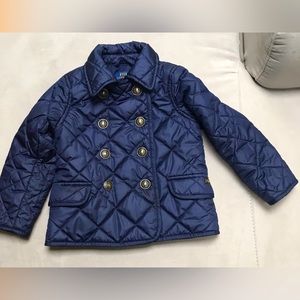 POLO Ralph Lauren double breasted quilted barn jacket. Adorable! 3T